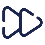 Rewind Forward SVG Icon